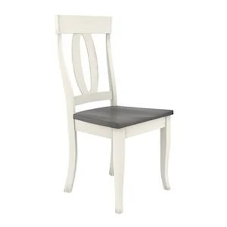 Customizable Solid Wood Dining Side Chair